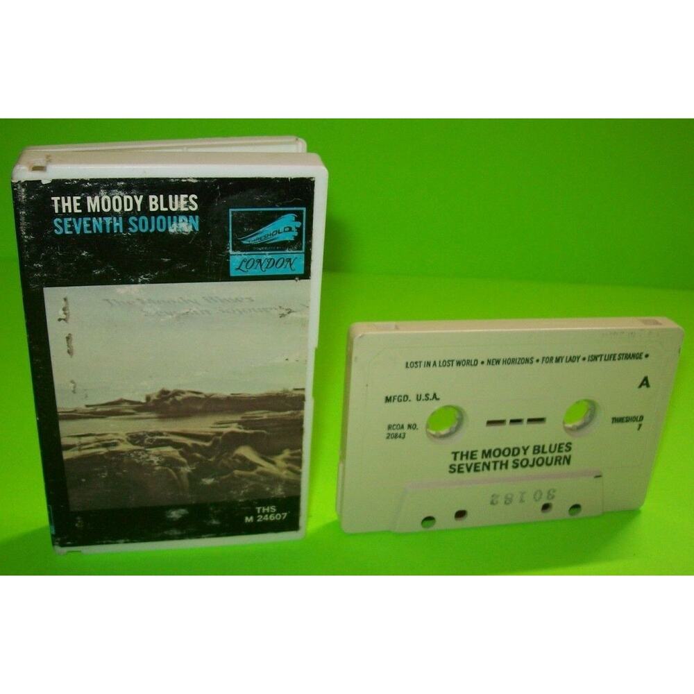 The Moody Blues Seventh Sojourn 1972 Cassette Tape Club Edition Orig Snap Case